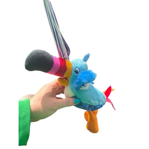 Vintage Kellogg's Toucan Sam Plush Toy - Froot Loops 1984 - Retro Cereal Mascot - Picture 5 of 6